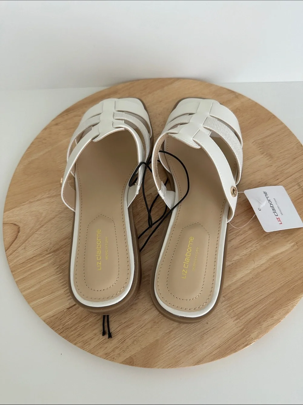 Liz Claiborne Womens Meridian Flat Sandals